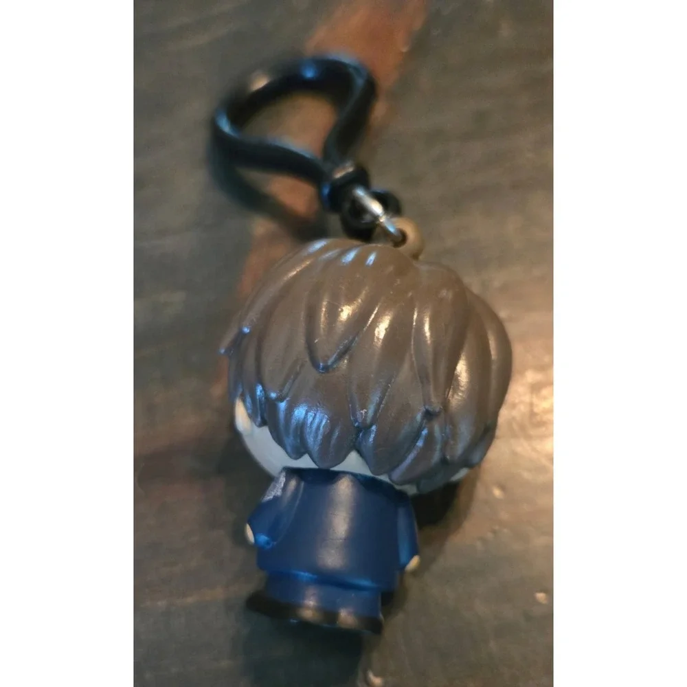 Harry Potter 3D Foam Bag Clip Keychain Blue Sweater H Initial Monogram‎ Figure